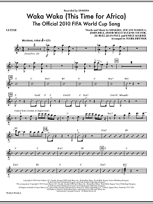 Waka Waka (This Time For Africa) - The Official 2010 FIFA World Cup Song - Guitar 