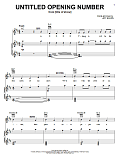 Untitled Opening Number