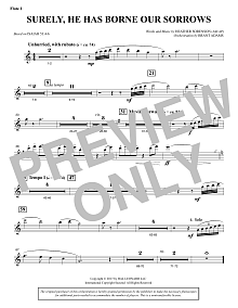Surely, He Has Borne Our Sorrows - Flute 1 
