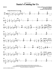 Santa's Coming for Us - Drums 