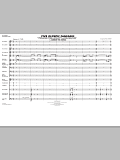 Five Olympic Fanfares - Full Score