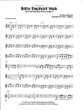 Baby Elephant Walk (from Hatari!) - Eb Alto Clarinet