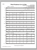 What Wondrous Love Is This (see Bonustrax 00102360) - Full Score