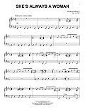 She's Always A Woman [Jazz version]