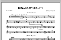 Renaissance Suite - Bb Clarinet 3