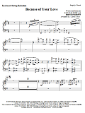 Because Of Your Love - Keyboard String Reduction