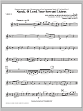 Speak, O Lord, Your Servant Listens - Violin 1
