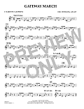Gateway March - Eb Baritone Saxophone