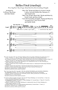 Bellas Finals (Mashup) (from Pitch Perfect)(arr. Deke Sharon)