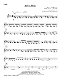 Arise, Shine (arr. Tom Fettke) - Violin 2