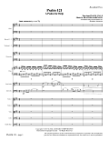 Psalm 121 (A Psalm For Help) - Full Score