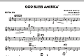 God Bless America - Baritone Sax