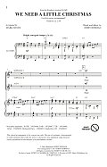 We Need A Little Christmas (from Mame) (arr. Mark Hayes)
