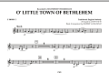 O Little Town Of Bethlehem - F Horn 2