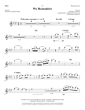 We Remember - Flute