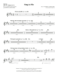 Sing to Me - Alto Sax (sub. Trumpet 2-3)