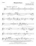 Miracle of Love (arr. Ed Hogan) - Bb Trumpet 1