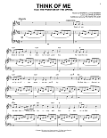 Think Of Me (from The Phantom Of The Opera)