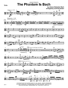 The Phantom Is Bach - Viola 