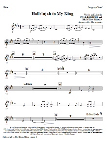 Hallelujah To My King - Oboe 