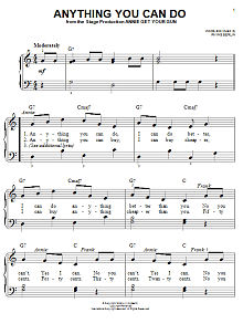 Anything You Can Do (from Annie Get Your Gun) 