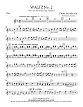 Waltz No. 2 (from Suite For Variety Stage Orchestra) - Oboe