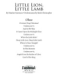 Little Lion, Little Lamb - Oboe