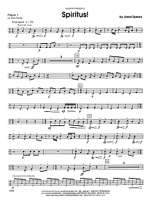 Spiritus! - Percussion 1 