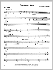 Cerulean Blue - Trumpet 1 