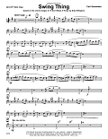 Swing Thing - 2nd Eb Alto Saxophone