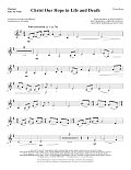 Christ Our Hope In Life And Death (arr. David Angerman) - Clarinet (sub Viola)