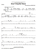 Don't Stop The Music - Drums