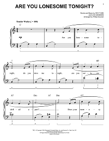 Are You Lonesome Tonight? (arr. Phillip Keveren) 