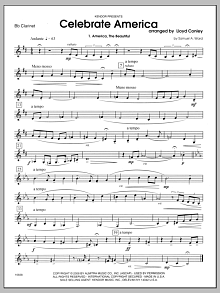 Celebrate America - Bb Clarinet 