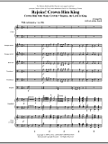 Rejoice! Crown Him King - Full Score