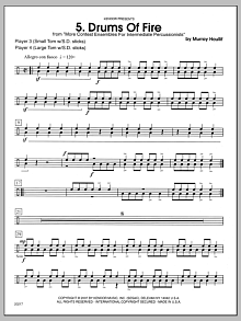 More Contest Ensembles For Intermediate Percussionists - Percussion 5 