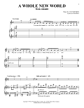A Whole New World (from Aladdin: The Broadway Musical)