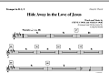 Hide Away In The Love Of Jesus - Trumpet 2 & 3