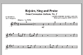 Rejoice, Sing And Praise - Bb Trumpet 1 (alt. C Tpt. 1)
