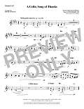 A Celtic Song of Thanks - Bb Clarinet 1 & 2