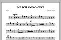 March and Canon - Cello