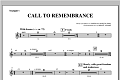 Call To Remembrance (from "Harvest Of Sorrows") - Bb Trumpet 1