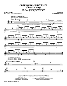 Songs of a Disney Hero - Synthesizer II (w/Flute/Picc.) 
