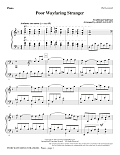 Poor Wayfaring Stranger (arr. John Leavitt) - Piano