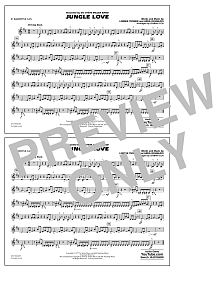 Jungle Love - Eb Baritone Sax 