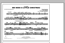 We Need A Little Christmas - Multiple Bass Drums 