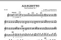 Allegretto (from Symphony No. 7) - Flute