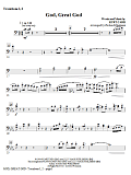 God, Great God - Trombone 1,2
