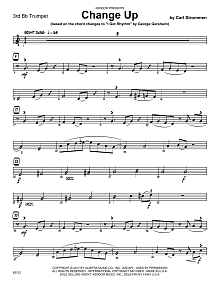 Change Up (based on I Got Rhythm by George Gershwin) - 3rd Bb Trumpet 