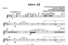 Above All - Flute 2 